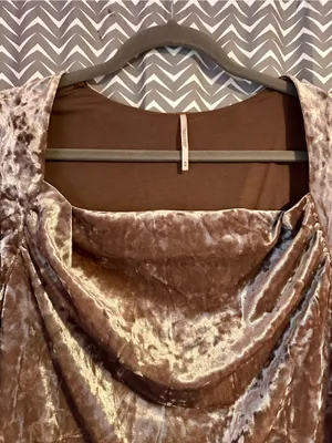 Free People | "Perfect Date" Top in Taupe, M thumbnail 3