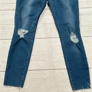 Pacsun high rise ankle skinny button up jeans thumbnail 4