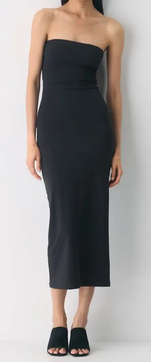 Aritzia contour entrapment maxi tube dress NEW thumbnail 1