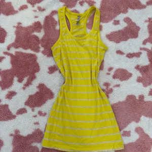 💛 Y2K SUNSHINE STRIPE RACERBACK TANK SMALL 💛 Yellow thumbnail 4