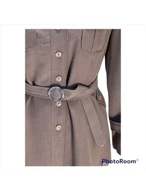 Xin Xin Trench Coat Beige Size M Vintage Preppy Neutral Old Money Spring Classic thumbnail 5