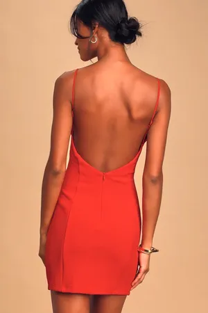 Lulus Red Bodycon Dress thumbnail 2