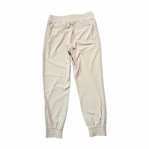 Athleta Brooklyn Textured Jogger Tan Windowpane Plaid Print thumbnail 5