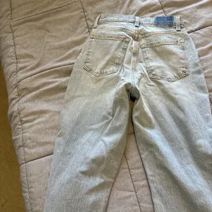 Abercrombie & Fitch Light Blue Distressed Boyfriend Jeans thumbnail 2