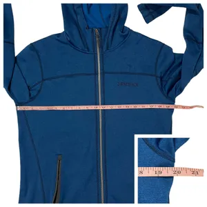 Marmot Women's Front Zip Hoodie Jacket - Blue - Small thumbnail 3