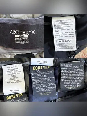 Arc’teryx Theta SL Gore-Tex Stow Hood Purple Black Medium GUC thumbnail 9