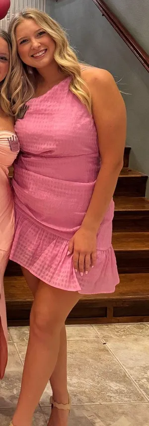Sincerely Curs Dress Pink Size L thumbnail 1