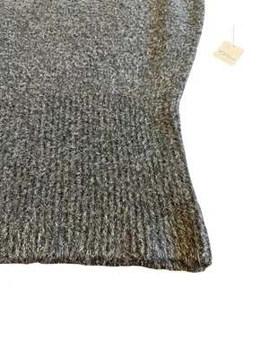 Free People Talia Sweater Mini Dress Sleeveless Grey Sparkle Size Small NWT thumbnail 5