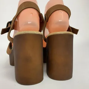 Bionatura Women Slingback Sandals Block Heels Size 9 Chunky Nostalgic Glam Indie thumbnail 6