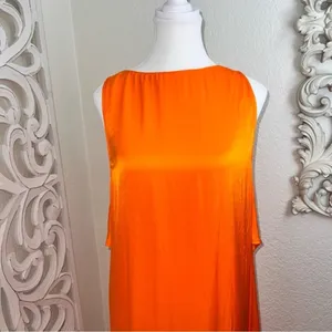 Zara Flowing Dress - Limited Edition Orange Size Small‎ thumbnail 11