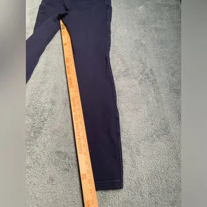 Lululemon navy blue/purple pants 6 thumbnail 3