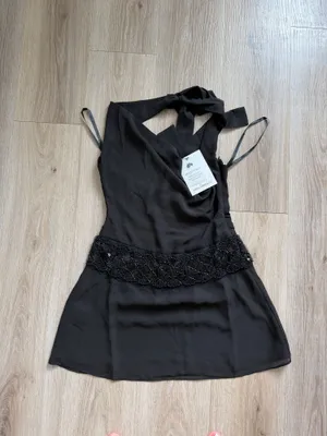 Hello Molly Mini Dress Black thumbnail 3