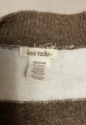 Pullover sweater Brown Size M thumbnail 3