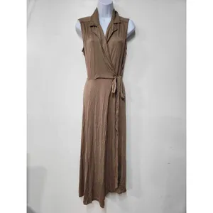 NWT Anthropologie Porridge Wrap Maxi Shirtdress Size S. B-4 thumbnail 4