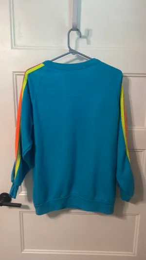 Aviator Nation Blue Crewneck Sweatshirt thumbnail 3