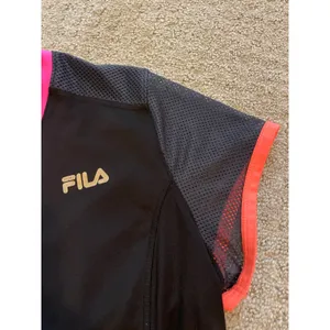 FILA Sport Performance Black V-Neck Short Sleeve Top thumbnail 5