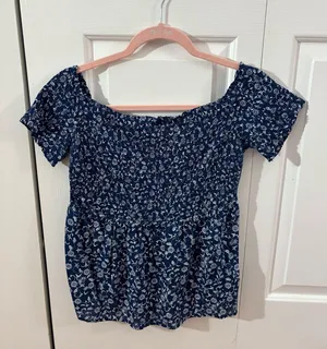 Dress top Blue Size M thumbnail 1