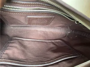 Coach Khaki and Brown Signature Canvas Crossbody Bag thumbnail 7
