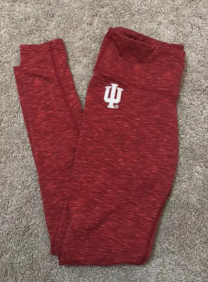 IU Hoosier Leggings Red thumbnail 1