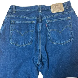 Levi's VTG 550 Relaxed Fit Tapered Leg Jeans Dark Wash Size 16 Short thumbnail 10