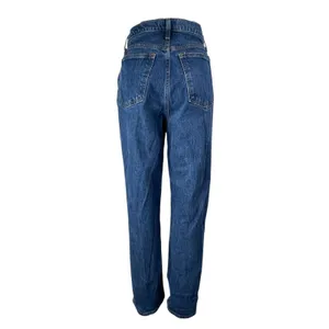 Abercrombie & Fitch 90's Straight Blue Ultra High Rise Denim Jeans Pants Size 10 thumbnail 2