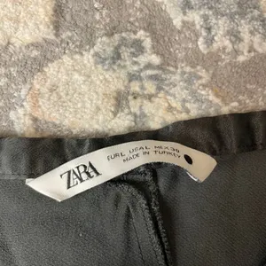 Zara Charcoal Satin Midi Skirt, High-Waisted, Size L thumbnail 4