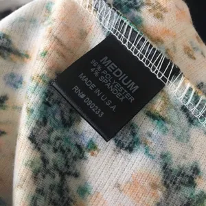 PacSun Nollie Yellow Floral Mini Skirt Medium Orange New Night Out Spring thumbnail 6
