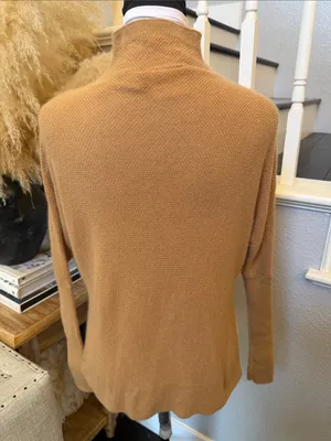 Anthropologie Maeve Shea Oversized Boxy 100% Cashmere Sweater Size XXS thumbnail 5