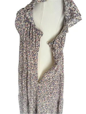 English Factory - NWT Floral Ruffle Sleeve Maxi Dress Cottagecore Sz S thumbnail 7