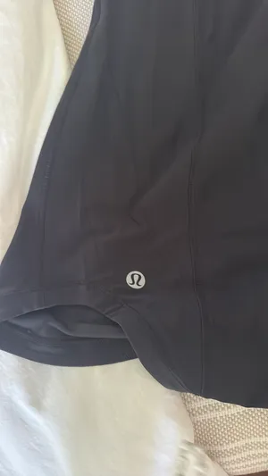 Lululemon black running tank thumbnail 4
