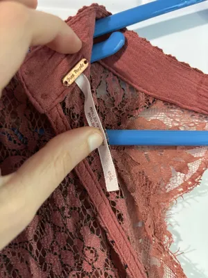 Pink Free People Top thumbnail 4