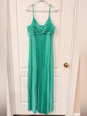 Final price Likely ASRA GOWN iN Green thumbnail 2