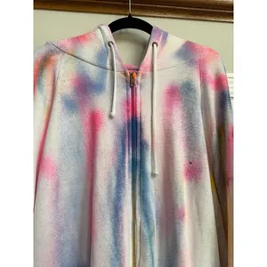 Aviator Nation Artist Collection hand-painted zip pocket hoodie xxl thumbnail 2