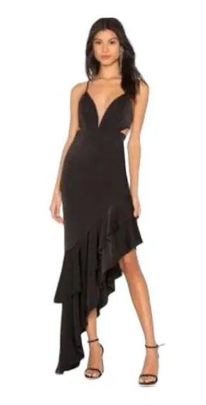 Lovers + Friends Theseus Gown Size XXS Black thumbnail 1