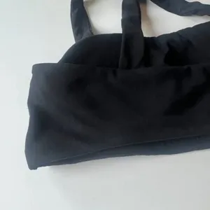 Aerie NWT Real Me Xtra Stretch Medium Support Sports Bra Black Size Medium M NEW thumbnail 5