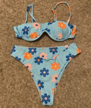 Aurelle Swim Summer Floral Bikini Set thumbnail 1