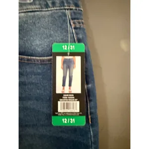 Frye Amari Wash High Rise Skinny Cuffed Jeans Womens 12/31 Medium Blue‎ New thumbnail 6