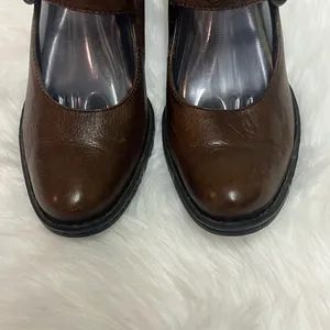 Hand Crafted Born Mary Jane Heeled Shoe Brown Genuine leather Size 9.5 Bin11 thumbnail 10
