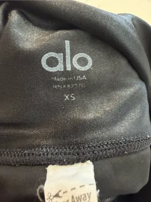 ALO Yoga Black High-Rise Leggings thumbnail 4