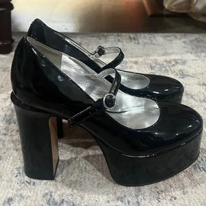 FINAL PRICE Mix No. 6 Shiny Black Heels thumbnail 2