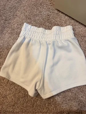 Target White Drawstring Sweatshorts (fit like Xs) thumbnail 2