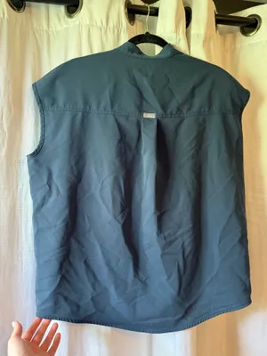 FIGS Top Scrub Blue thumbnail 2