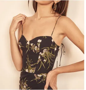 Reformation Kourtney Dress in Veuve Floral thumbnail 2