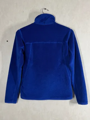 Patagonia Women's Re-Tool Snap-T Pullover Fleece Jacket in Harvest Moon Blue S thumbnail 5