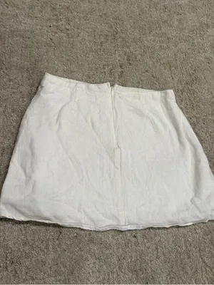 Princess Polly White Mini A-Line Skirt thumbnail 4