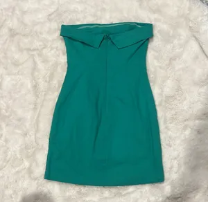 Mabel On My Mind Strapless Foldover Mini Dress Sz M thumbnail 5