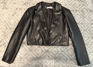 JustFab Leather Jacket thumbnail 1