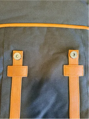 WoWang Waterproof Vintage-Style Backpack One Size Black and Brown thumbnail 7