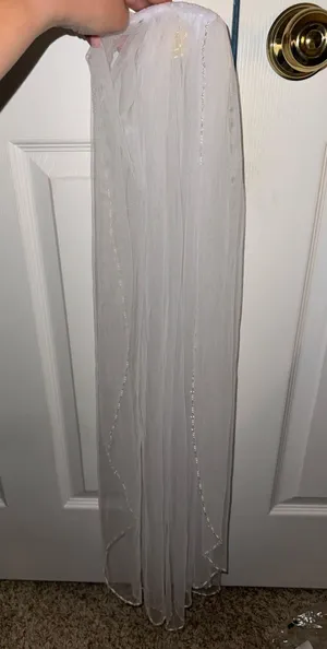 Wedding veil White thumbnail 1