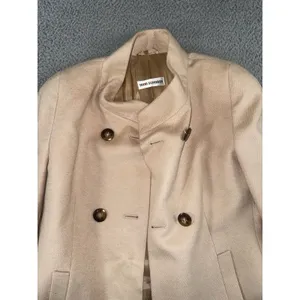 Trixi Schober Jacket Women 4 Double Breasted New‎ Wool Angora Old Money Chic thumbnail 4
